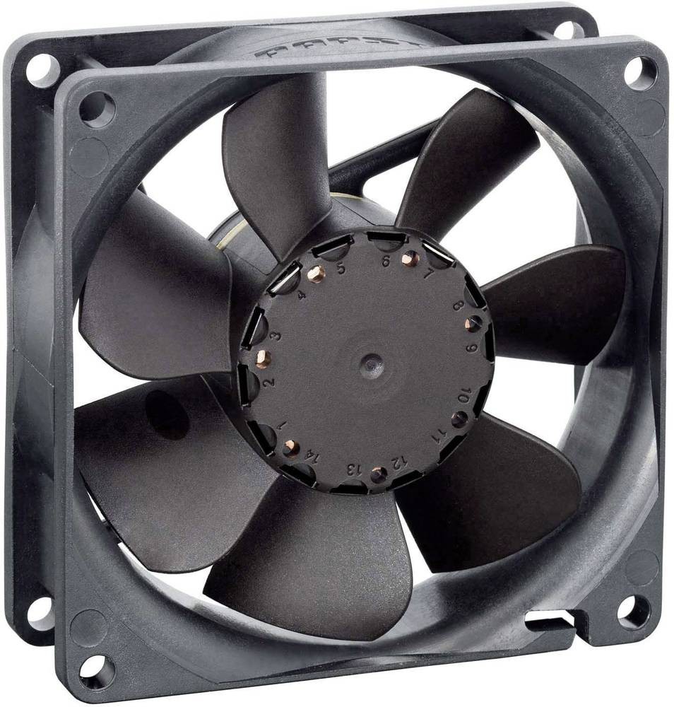 EBM Papst 8412N/2GMLE-257 Axialfan 12 V/DC 42 m³/h (L x B x H) 80 x