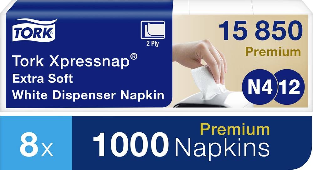 Tork 15850 paper towel dispenser Sheet paper towel dispenser White -
