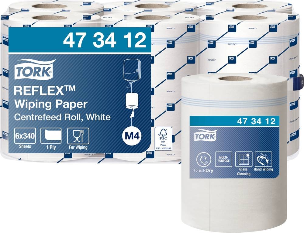 TORK 473412 Reflex Reinigungstücher 1 lagig