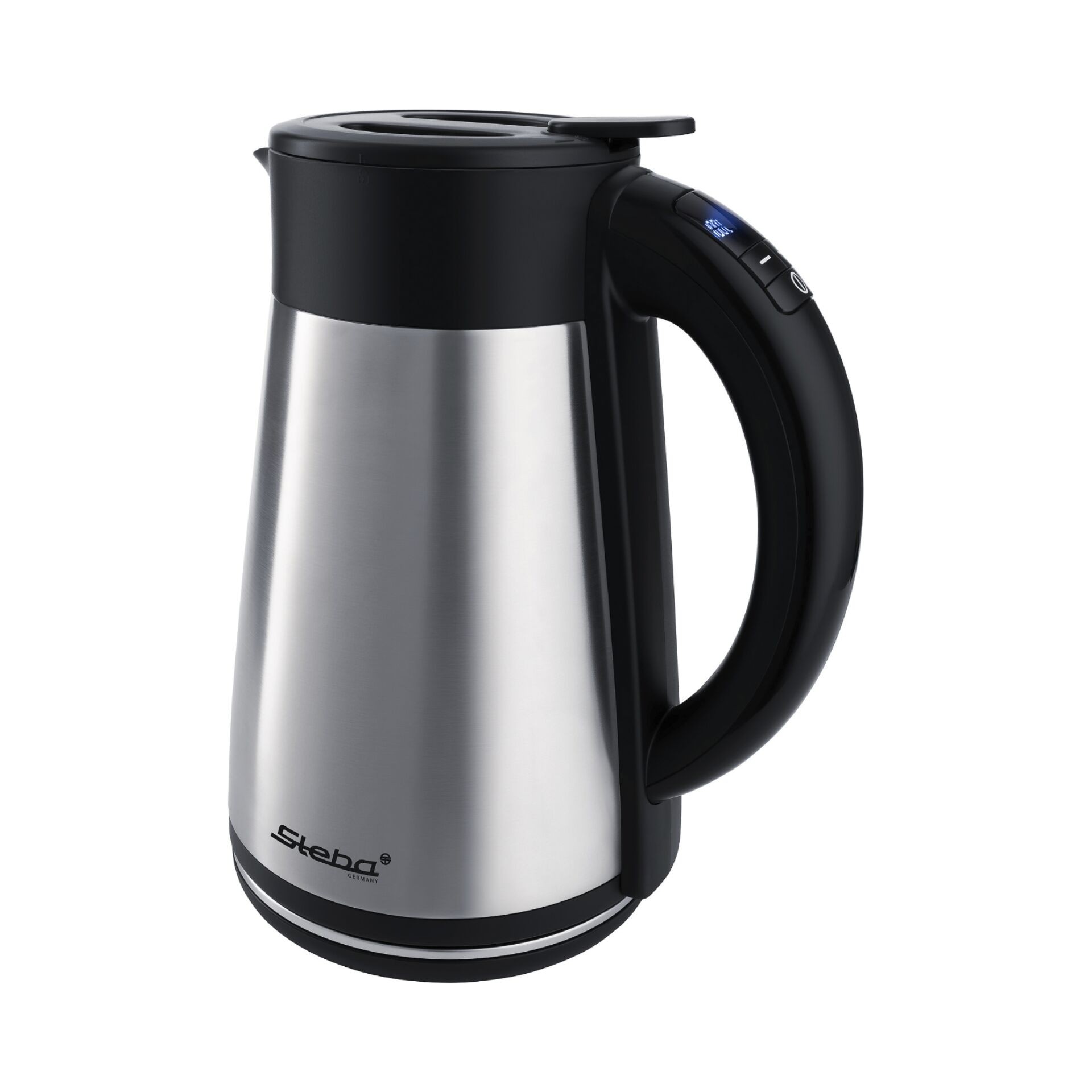 Steba WK 31 THERMO Wasserkocher schnurlos, Kontrollleuchte Silber,