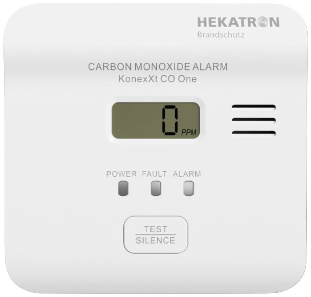 Hekatron KonexXt CO One Kohlenmonoxid-Melder incl. 10 Jahres-Batterie