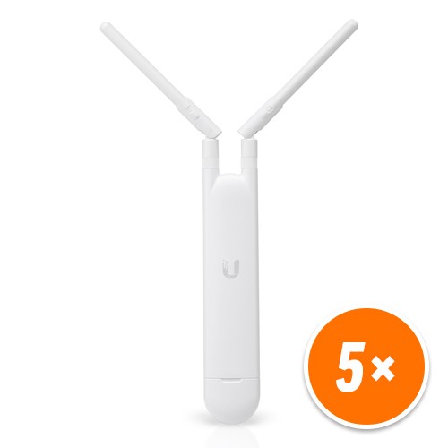 Ubiquiti 5x Unifi AC Mesh 867 Mbit/s White Power over Ethernet (PoE) -