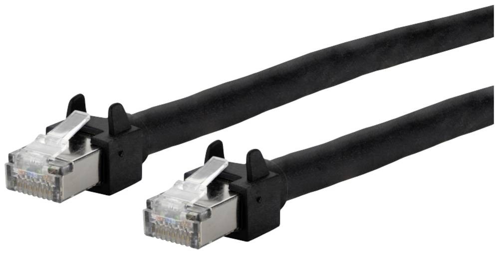 METZ CONNECT 13084F5000-E networking cable Black 5 m Cat5e S/UTP (STP)