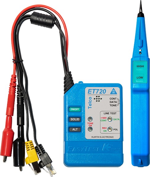 Kurth Electronic KE 701 Blue - Kurth Electronic KE 701, RJ-11, RJ-45,