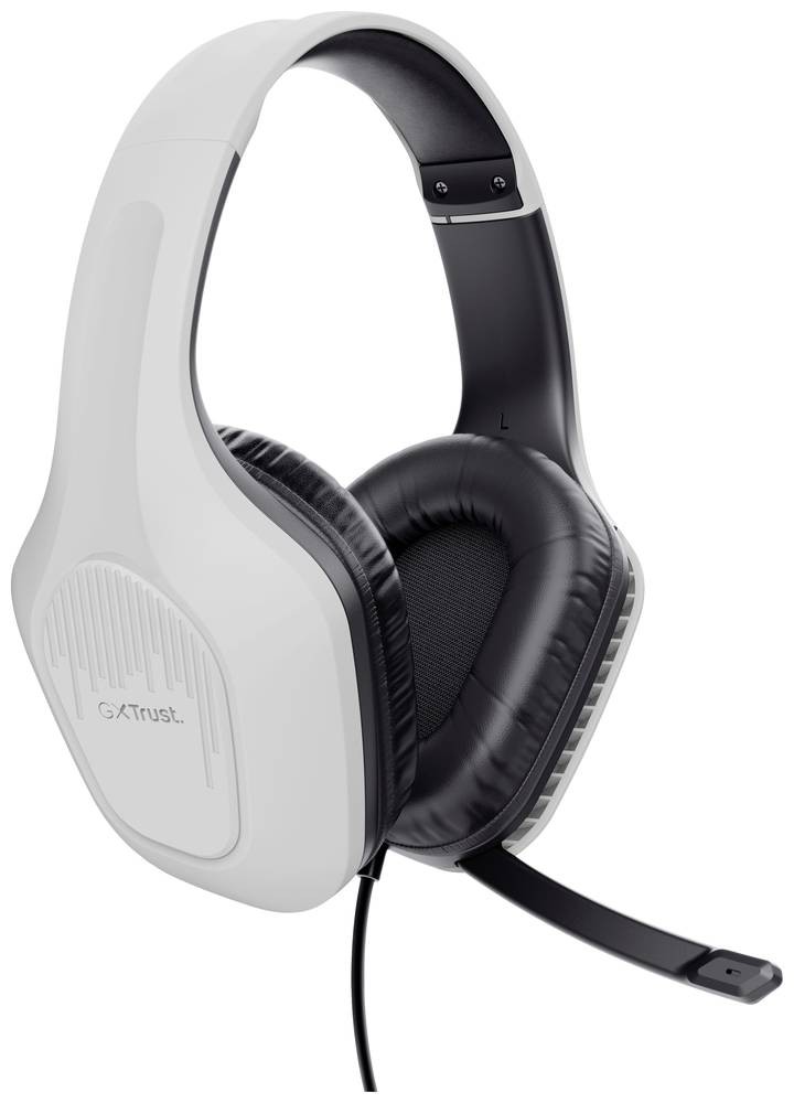 Trust GXT 415PS ZIROX Headset Wired Head-band Gaming Black, White -