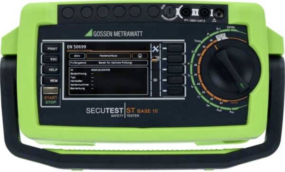 Gossen Metrawatt SECUTEST LEMONGREEN PAT Testing Kit, AC and DC