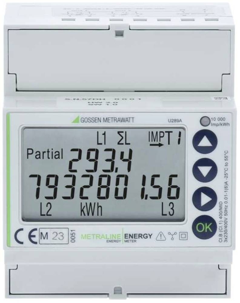 Gossen Metrawatt U289B METRALINE ENERGY U289B Drehstromzähler with
