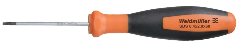Weidmüller SDS 0.4X2.0X60 Schlitz-Schraubendreher Klingenbreite: 2mm