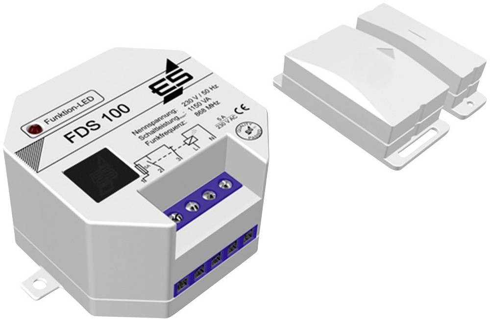 Schabus Funk-Abluftsteuerung FDS100 1150W white Zulassungen (