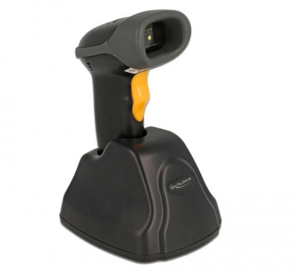 Delock 90550 2D Barcode-Scanner Kabelgebunden 2D, 1D LED Schwarz,