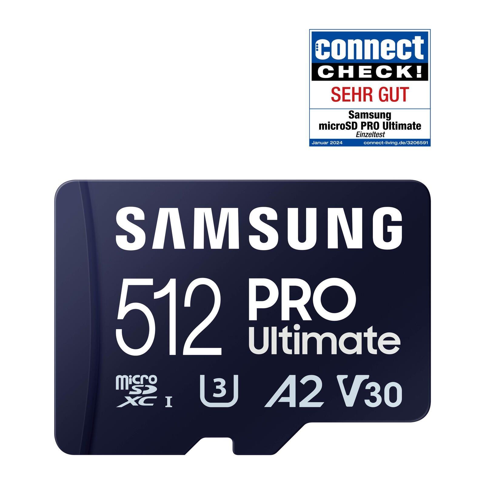 Samsung MB-MY512S 512 GB MicroSDXC UHS-I - Samsung MB-MY512S, 512 GB,