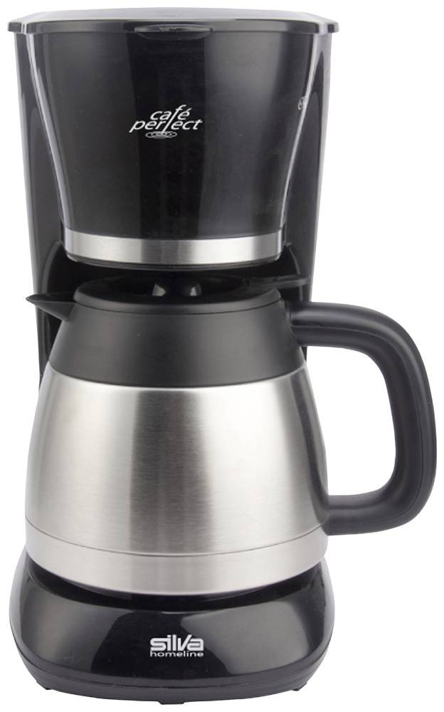Silva Homeline KA-T 4505sw Kaffeemaschine Schwarz, Inox Fassungsvermö
