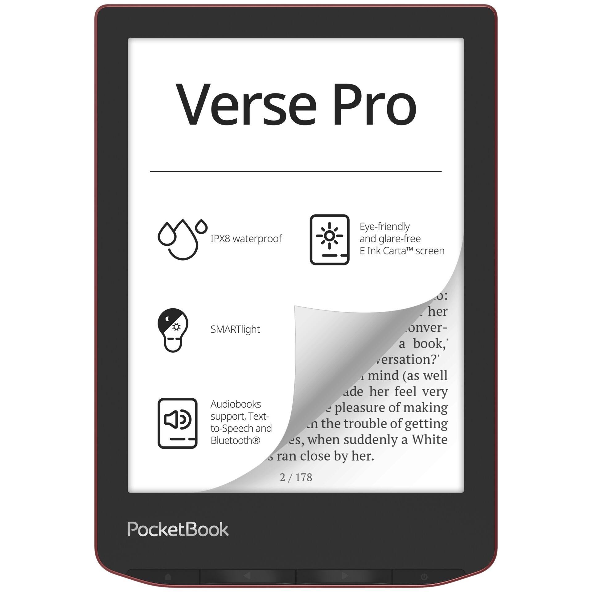 PocketBook Verse Pro - Passion Red DACH-Version