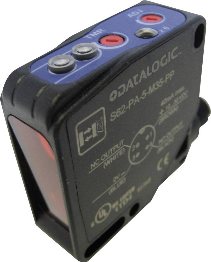 Datalogic S62-PL-5-M11-PP photoelectric sensor Black Acrylonitrile