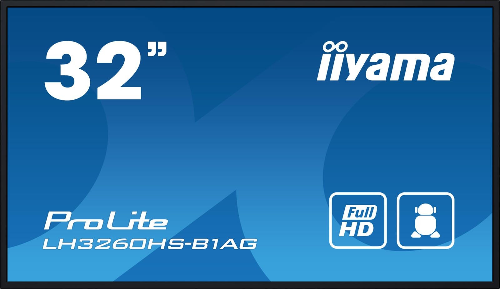 iiyama LH3260HS-B1AG visualizzatore di messaggi Pannello A digitale