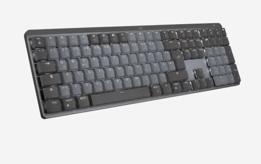 Logitech MX Mechanical Grafit, Clicky-Switches (Leise), DE-Layout (