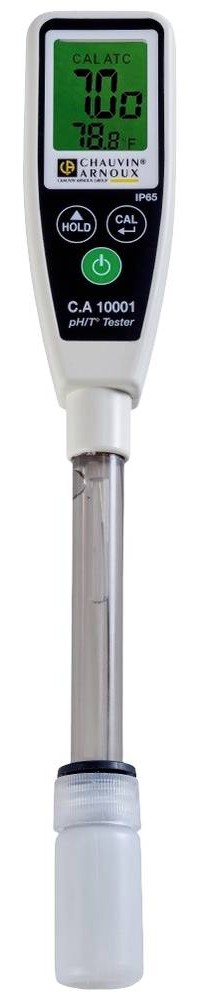 Chauvin Arnoux CA 10001 pH Meter, 0.01pH Resolution, 14pH Max, +60 °