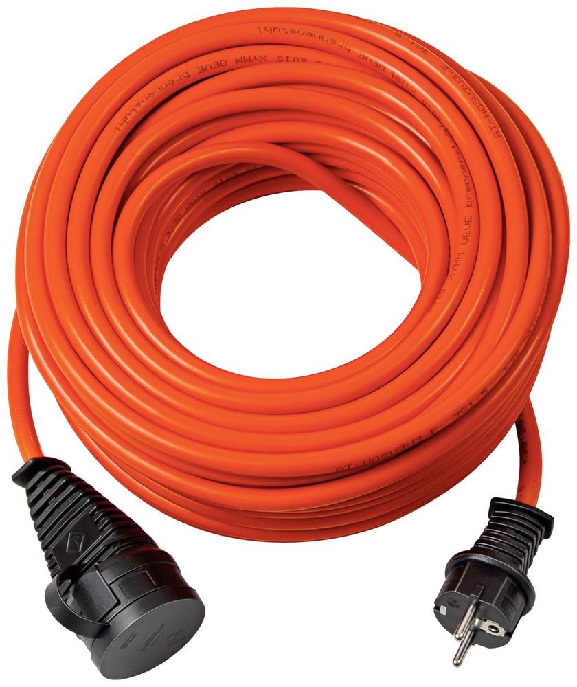 Brennenstuhl 1169970 Strom Verlängerungskabel Orange, Schwarz 40m AT-