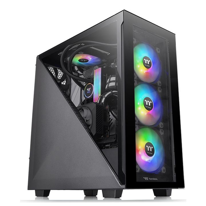 Thermaltake Divider 300 TG Midi Tower Black - Thermaltake Divider 300