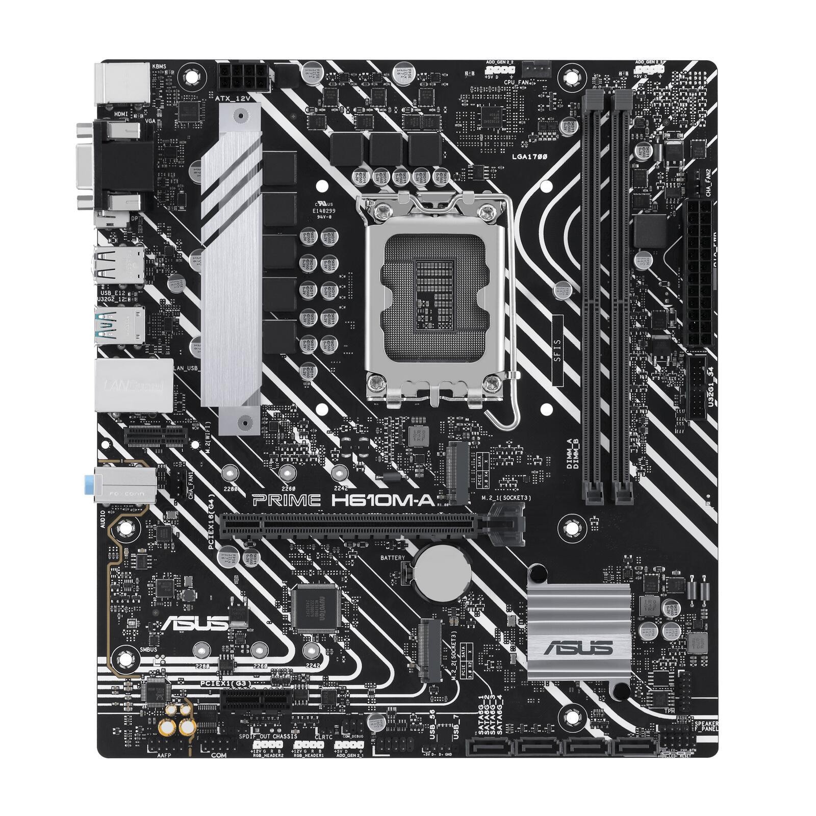 ASUS PRIME H610M-A-CSM (Intel.1700.DDR5.mATX)