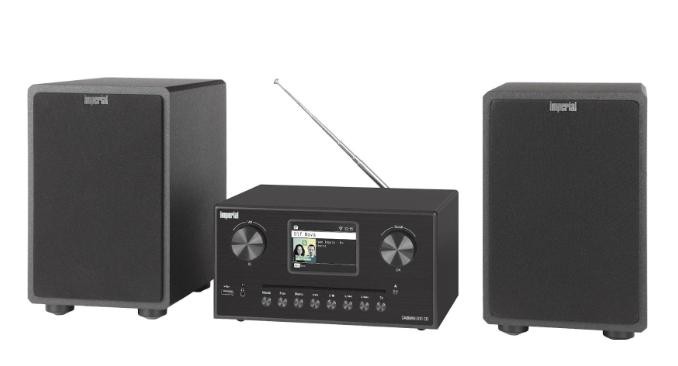 Lenco DABMAN i310 CD Hybrid Mikro-HiFi-System DAB+/ FM/ Internet/ BT