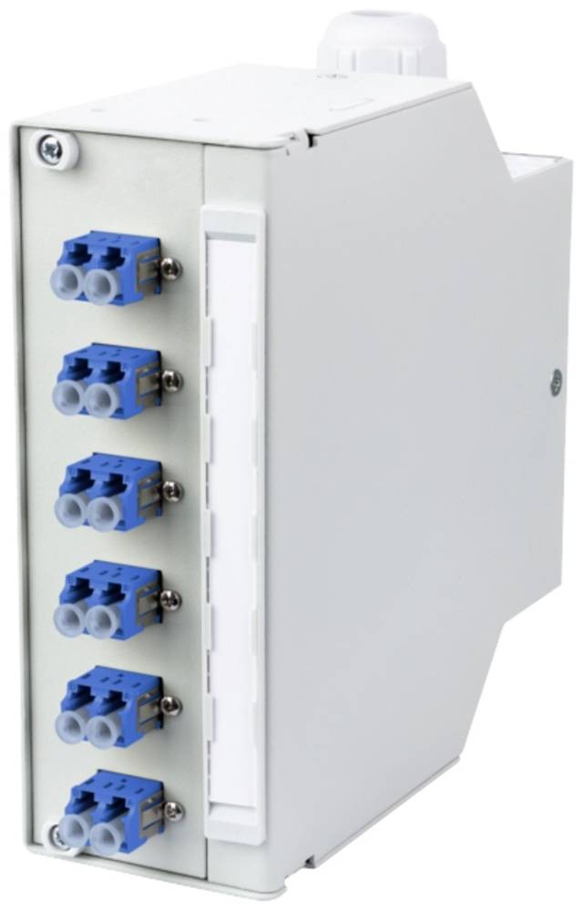 Metz Connect OpDAT REGpro splice 6xLC-Duplex OS2 LWL-Patchpanel 6