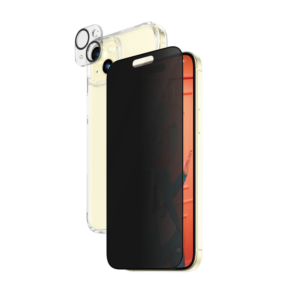 PanzerGlass 3-in-1 Privacy Bundle iPhone 15 Plus - PanzerGlass