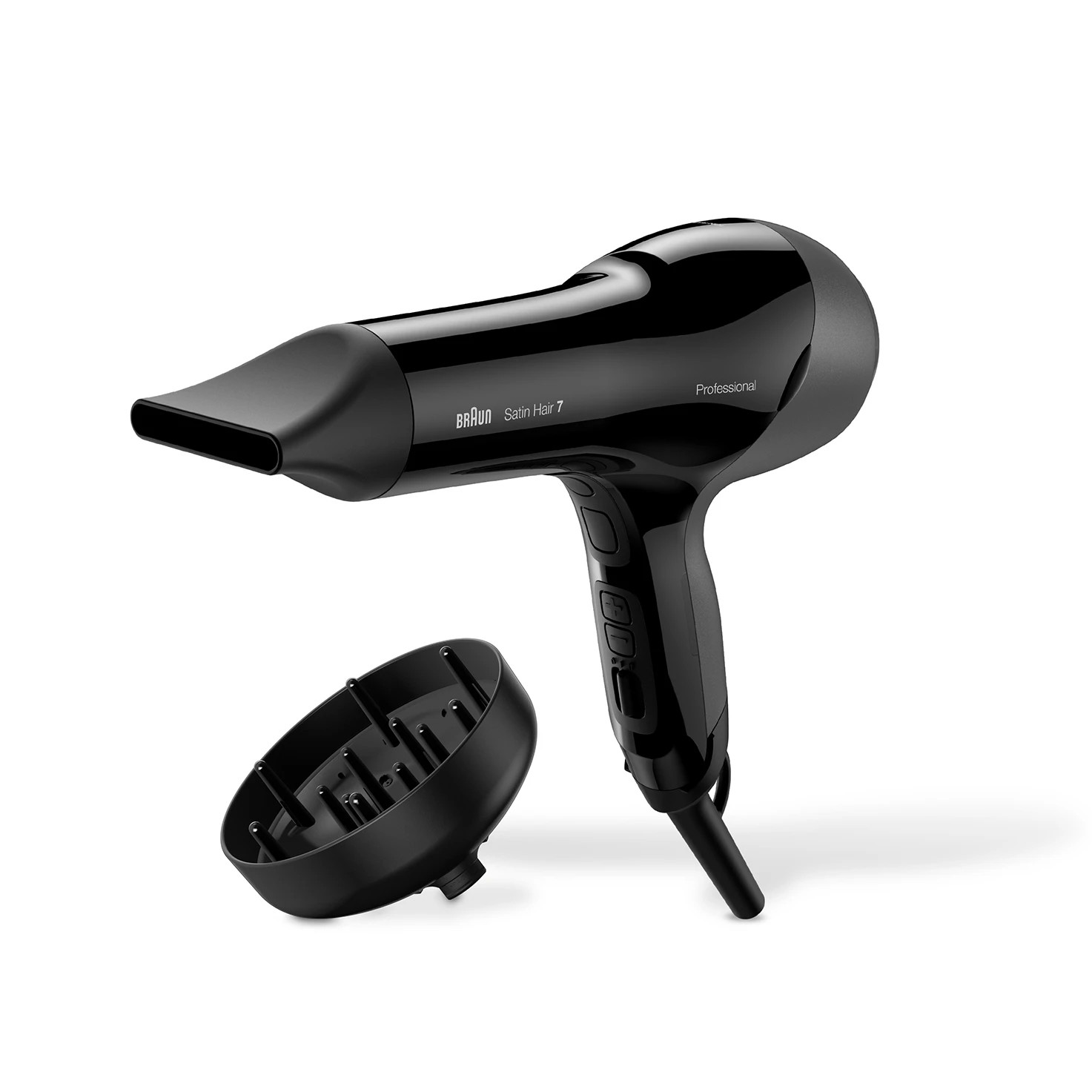 Braun HD785 hair dryer 2000 W Black - Braun HD785, 70 °C, Black,