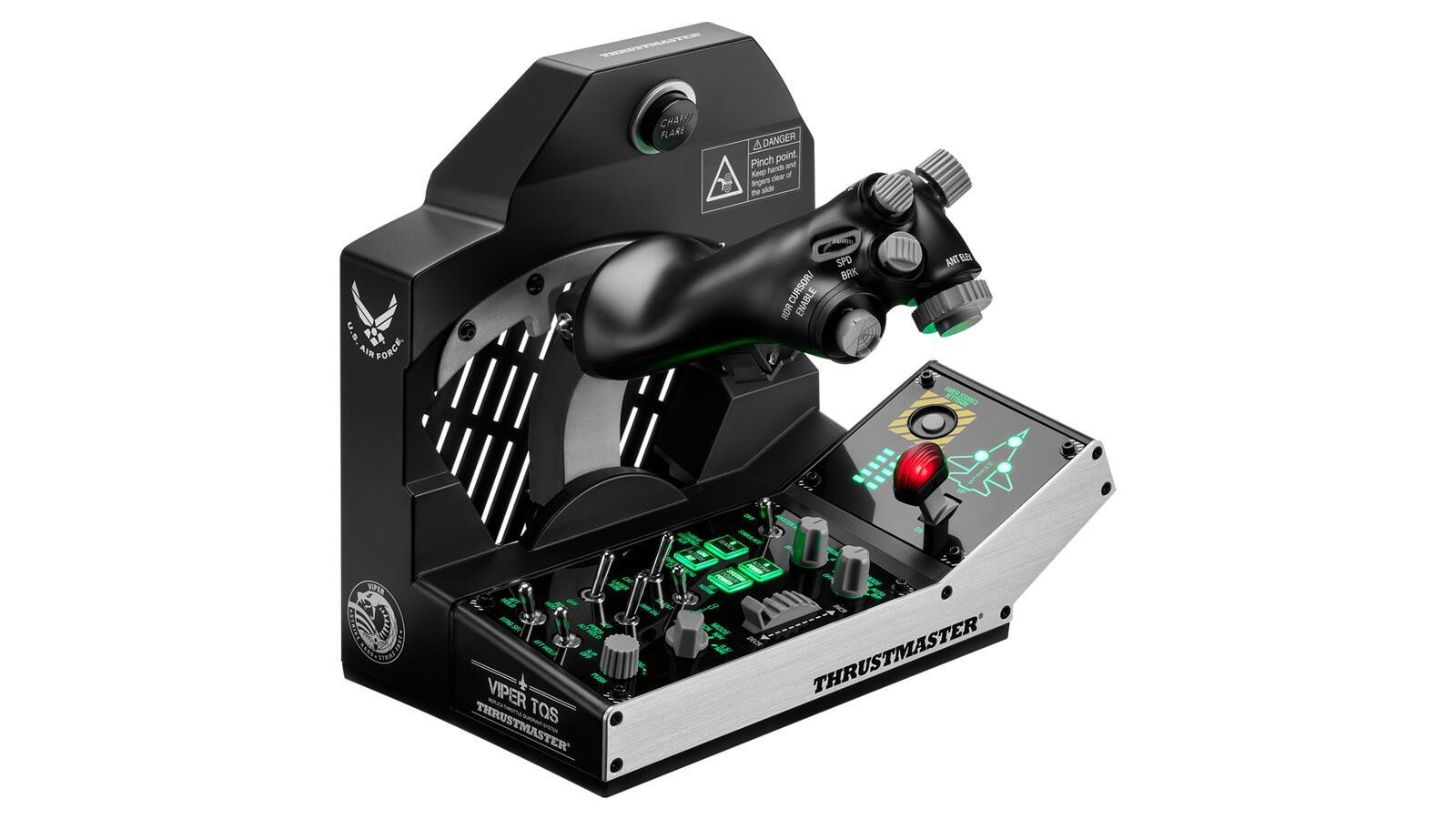 Thrustmaster Viper TQS Mission Pack Negro USB Simulador de Vuelo Anal