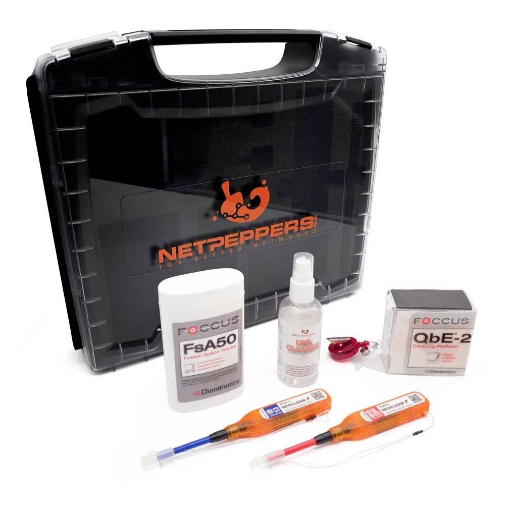 NetPeppers NP-FIBER-KIT100 LWL-Reinigungssuitcase 1 pc(s)