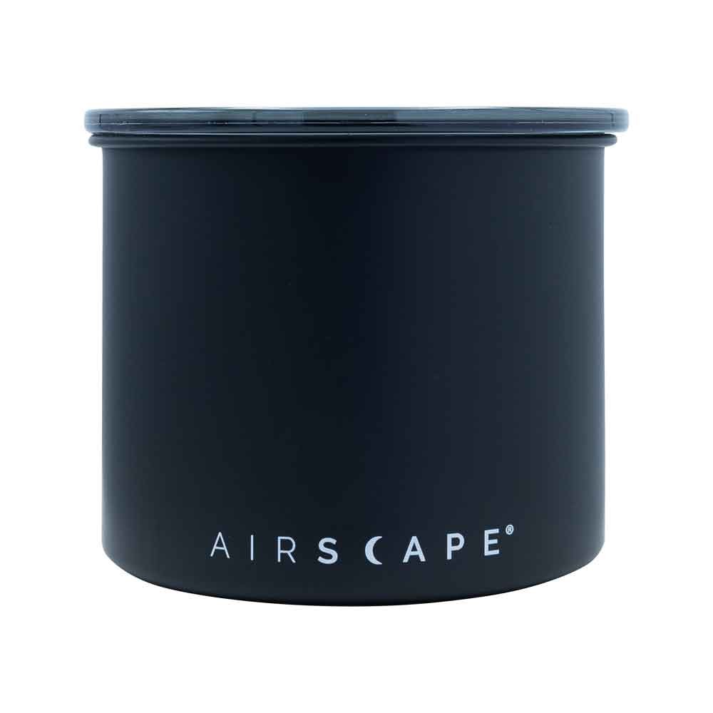 Airscape Edelstahl-Aromabehälter klein, negro matt