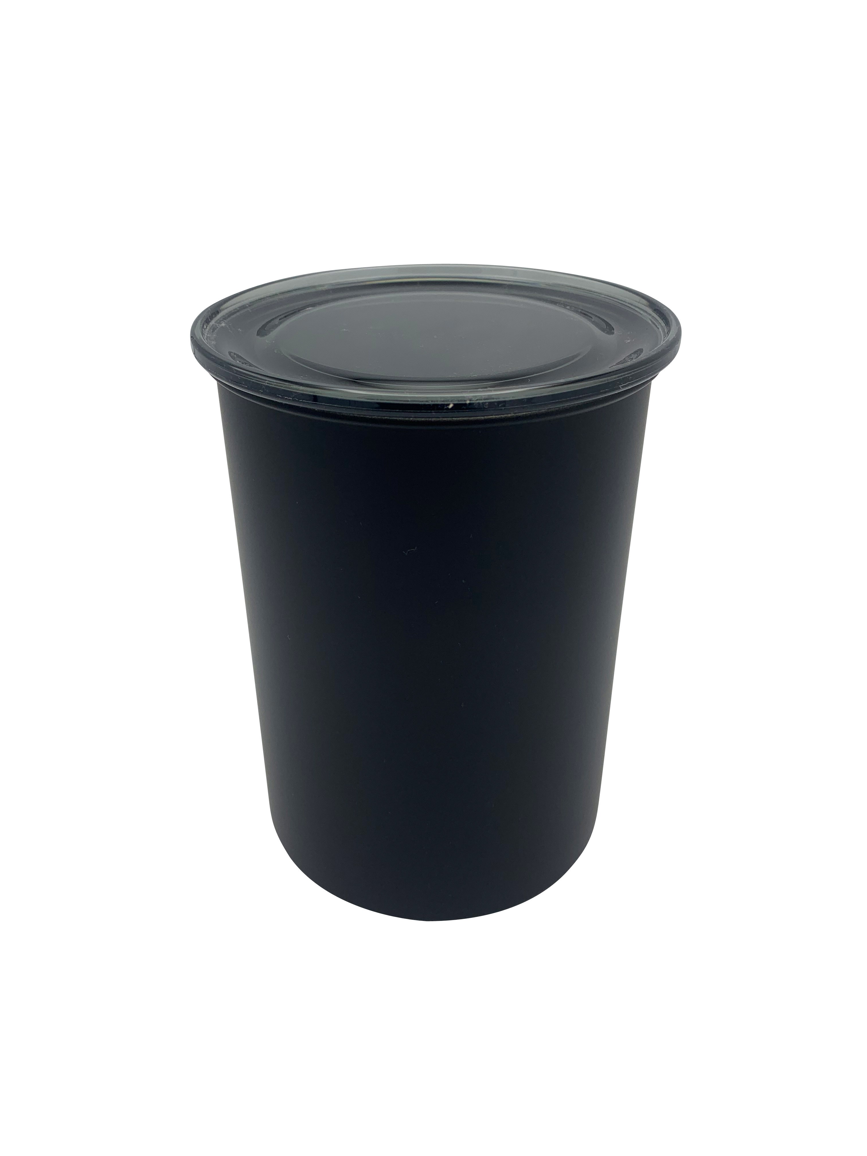 Airscape Edelstahl-Aromabehälter mittel, black matt