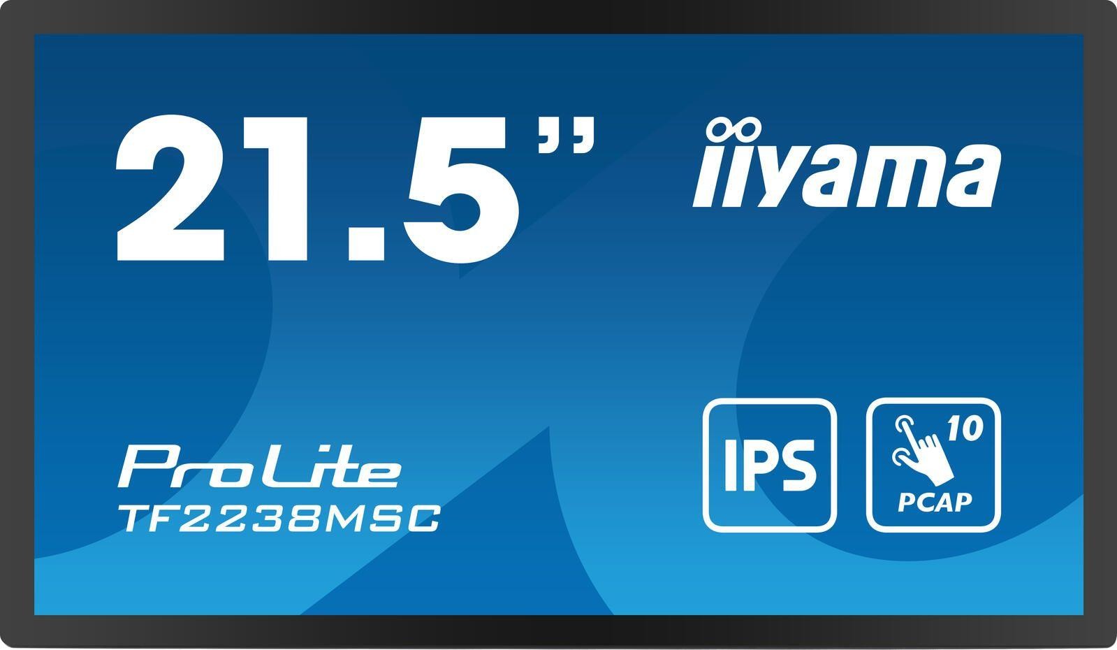 iiyama TF2238MSC-B1 computer monitor 53.3 cm (21") 1920 x 1080 pixels