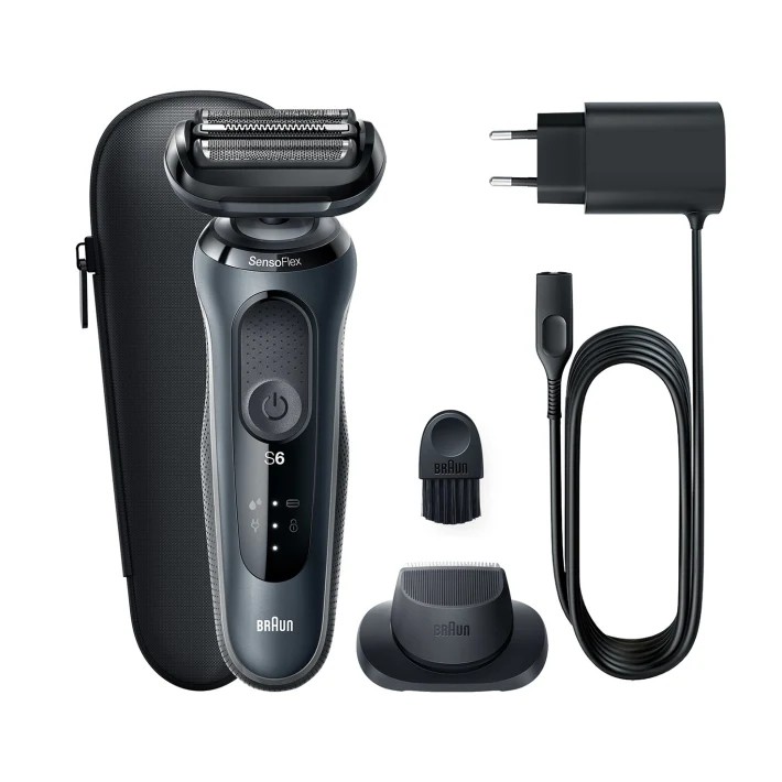 Braun Series 6 61-N1200s Foil shaver Trimmer Black - Braun Series 6