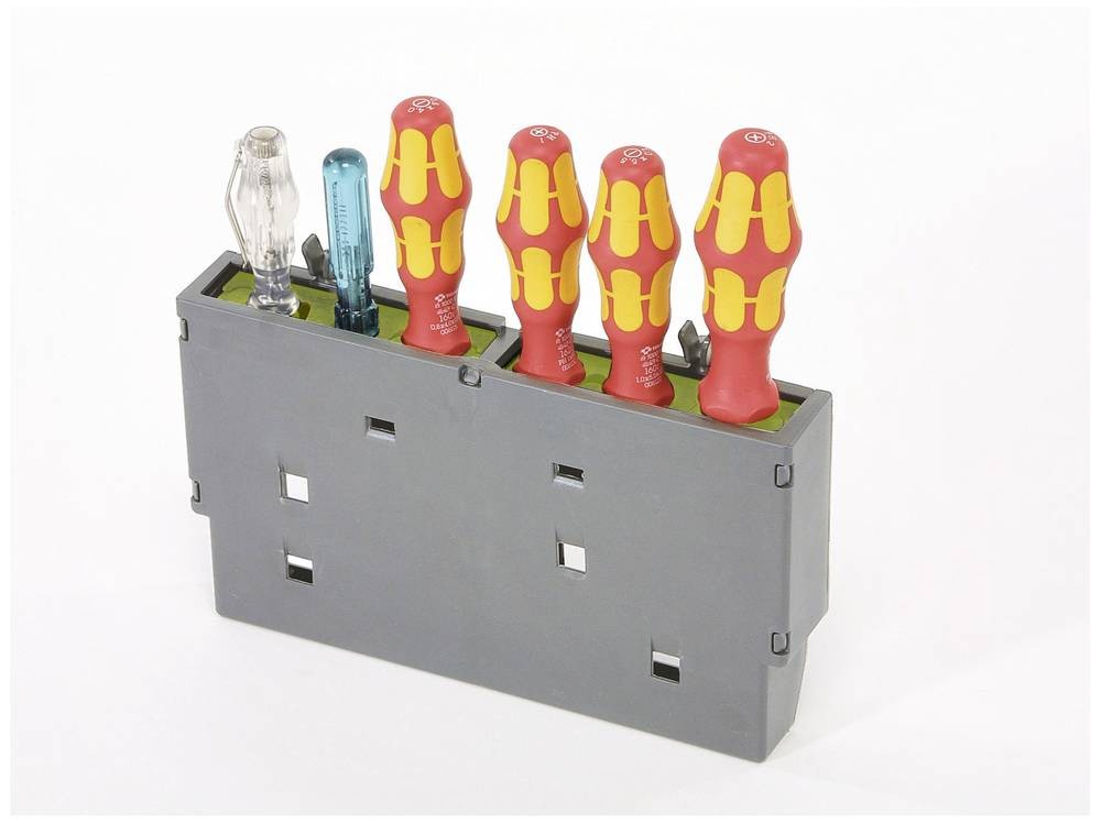 raaco 136822 Werkzeughalter raacoFix groß, 2 Stk je Set (L x B x H)