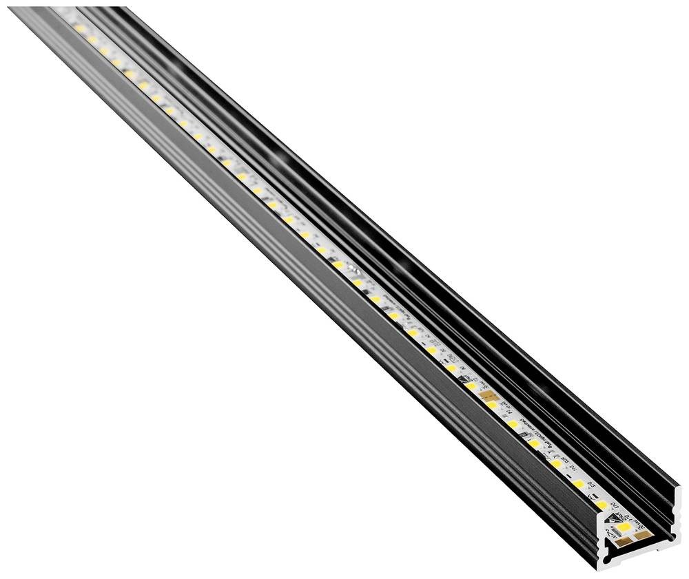 Barthelme 62399201_9005 BARdolino LED-Profil aluminio (L x B x H)