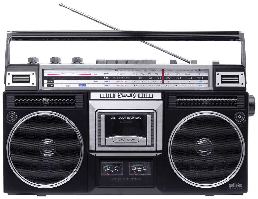 Silva Schneider PCR 1980 Kassettenradio UKW, MW, KW Kassette,
