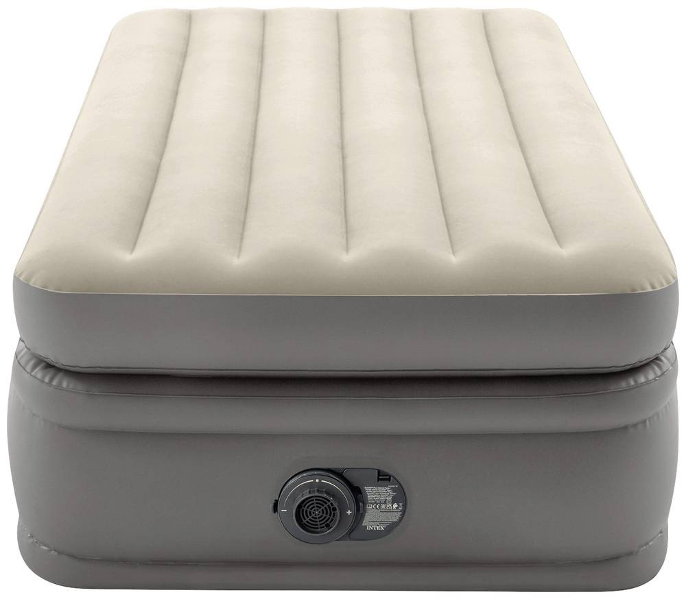 Intex DuraBeam Prime Comfort Elevated Single mattress Grey - Intex