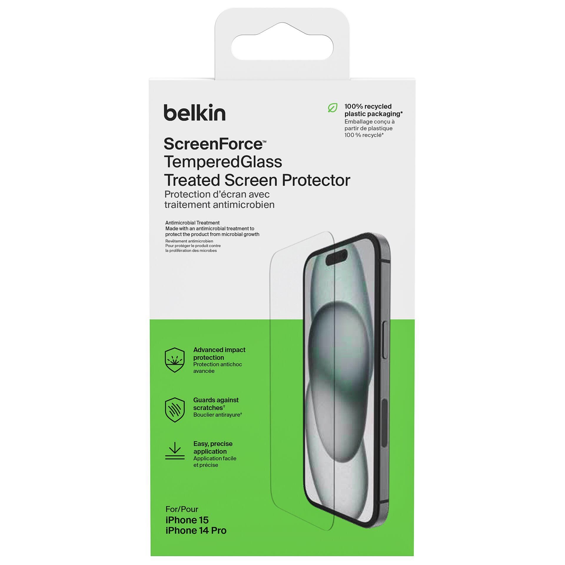 Belkin ScreenForce Protector de pantalla Apple 1 pieza(s) - Belkin