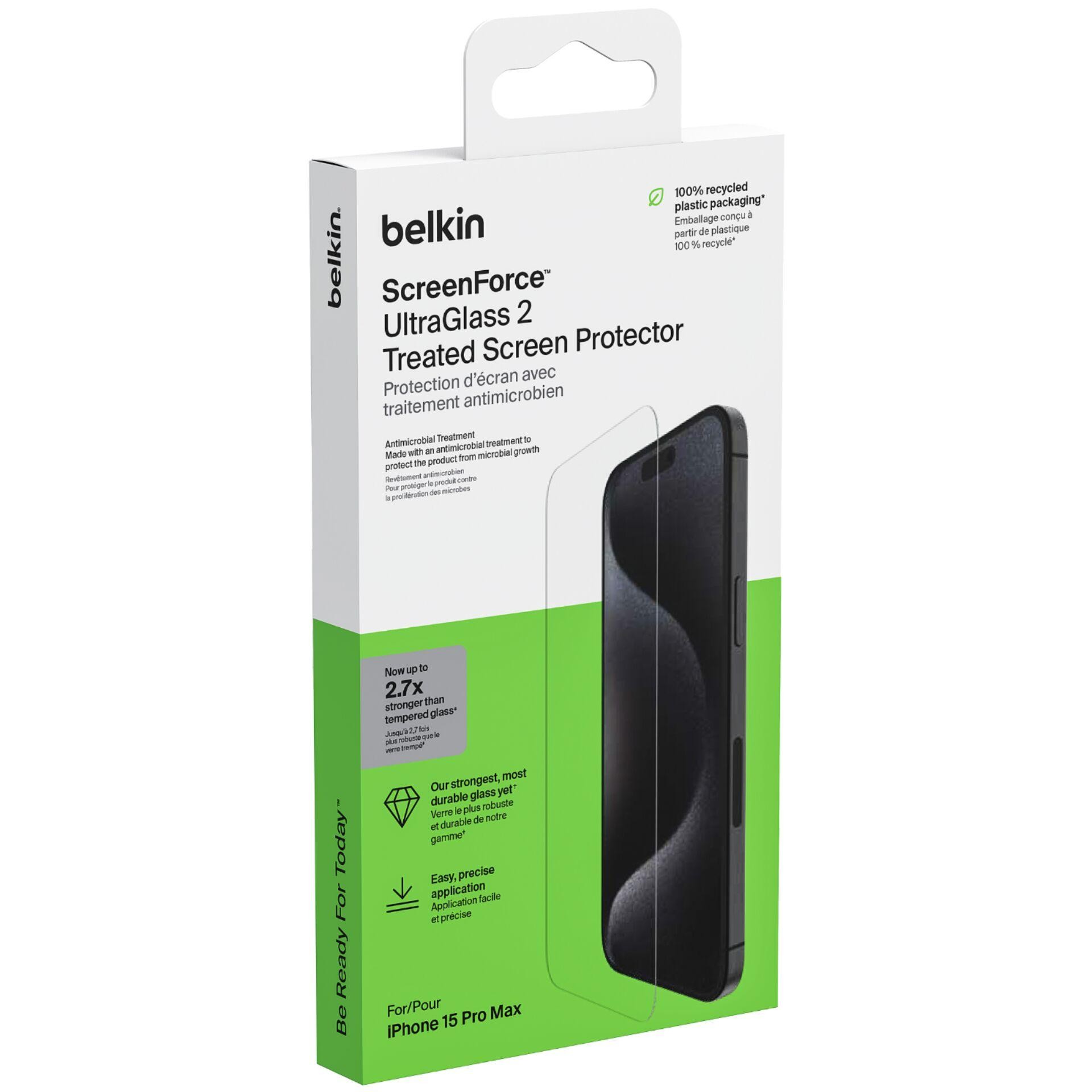 Belkin ScreenForce Clear screen protector Apple 1 pc(s) - Belkin