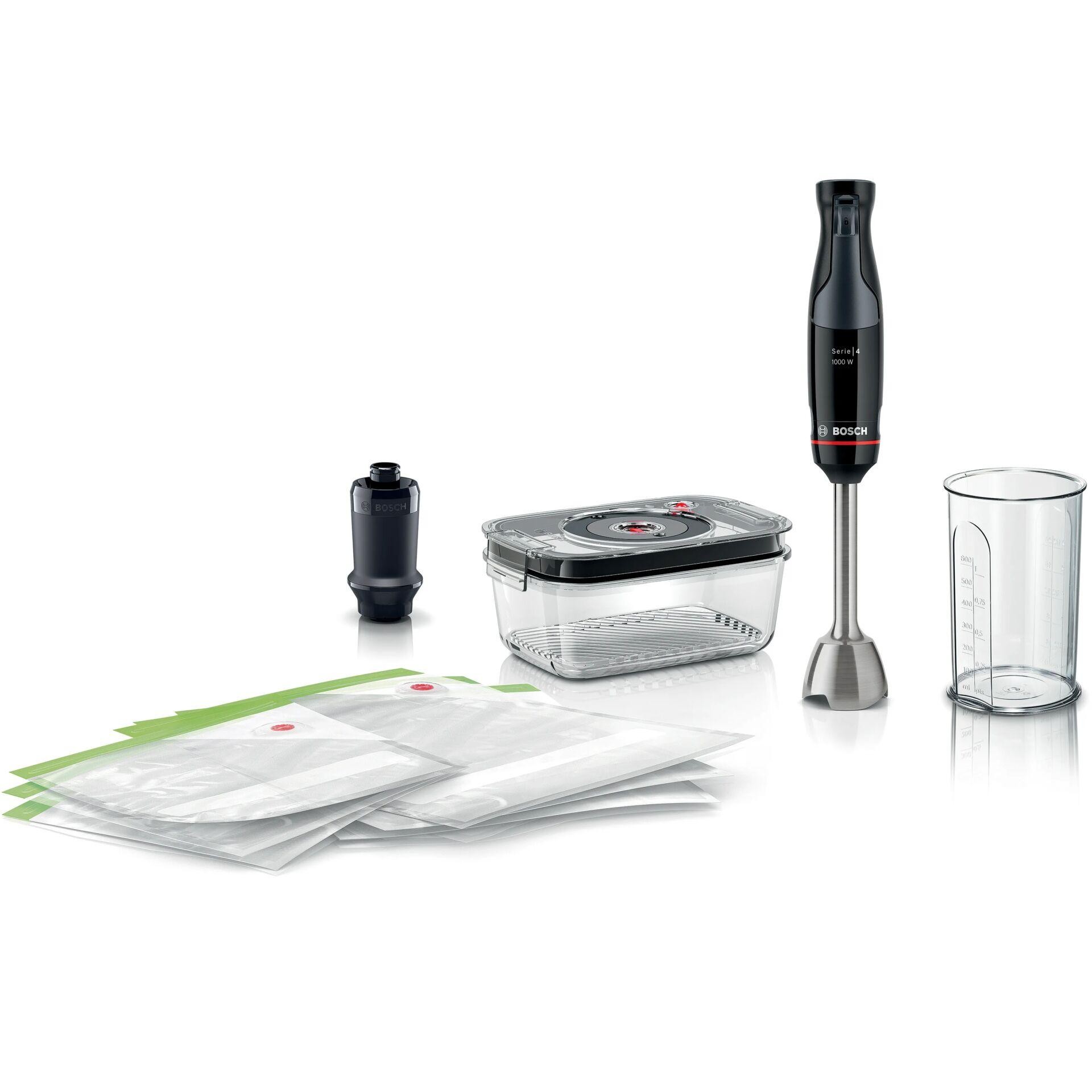 Bosch Serie 4 MSM4B6V2 blender 1.2 L Immersion blender 1000 W Black -