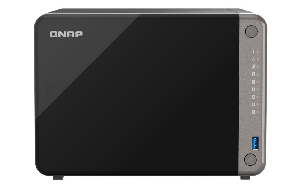 QNAP TS-AI642-8G NAS/storage server Tower ARM Cortex-A76 8 GB Black -