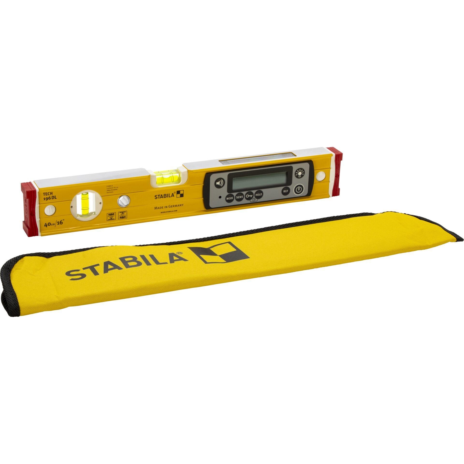 Stabila Elektronik Wasserwaage 40cm TECH 196 DL