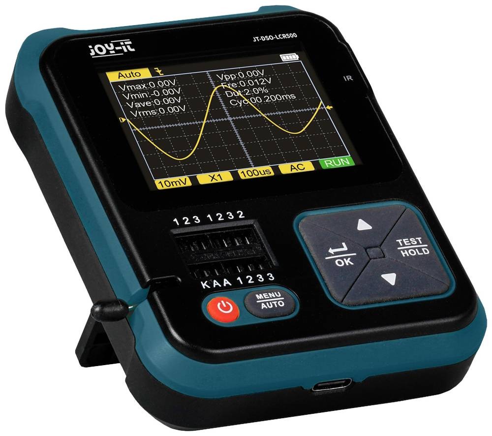 Joy-it DSO-LCR500 Oszilloskop, Signalgenerator, Komponententester 1