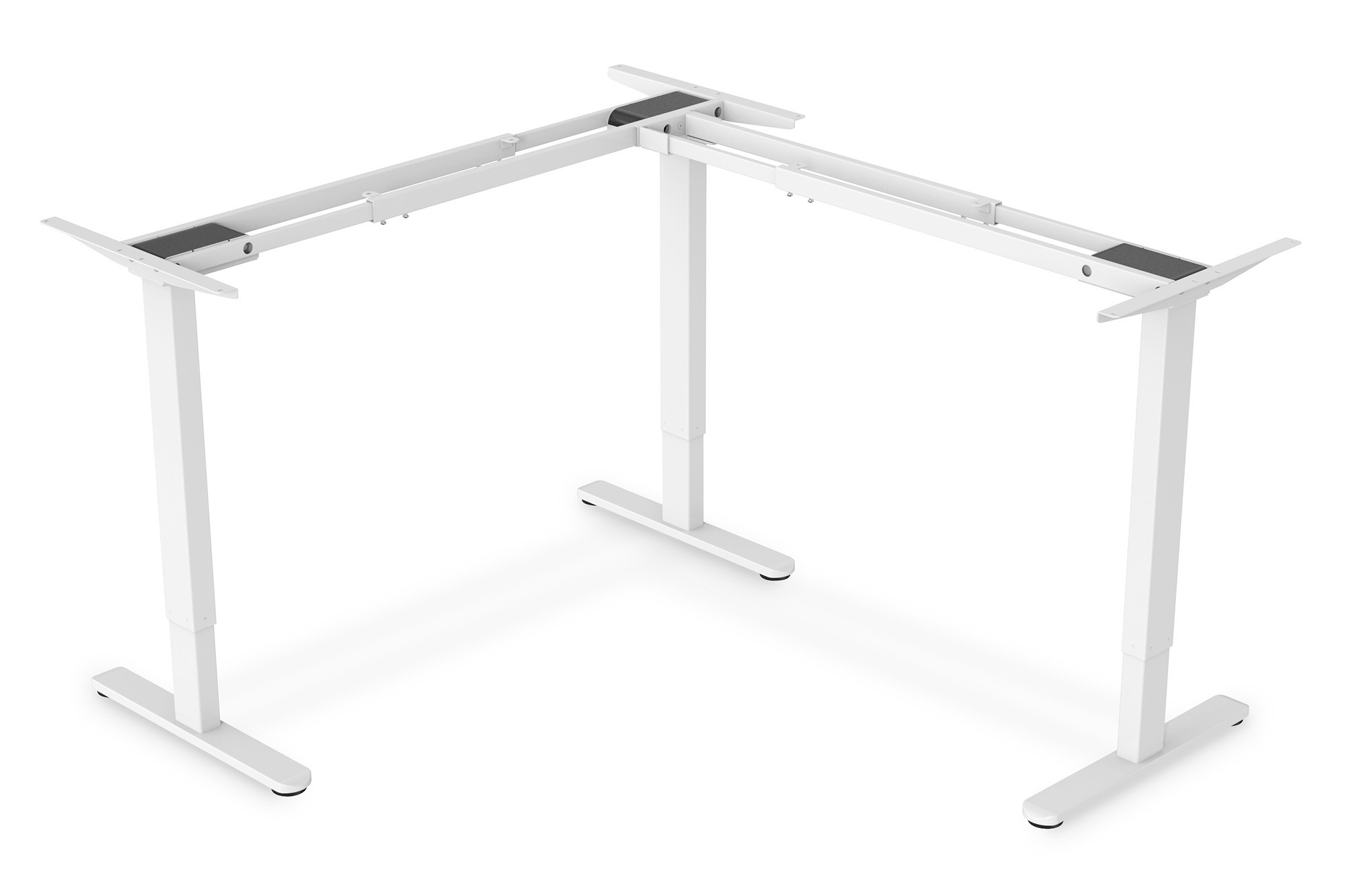 Digitus Electrically height-adjustable table frame, 90° L-shaped,