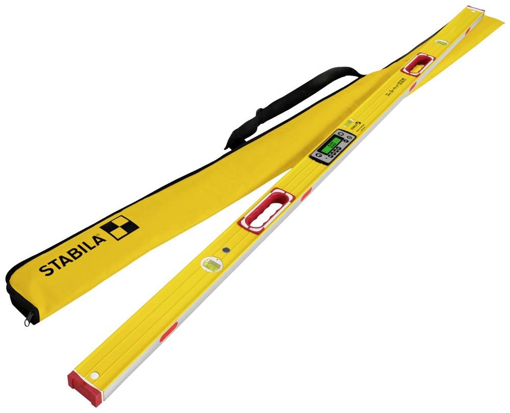 Elektronikwasserwaage TECH 196M DL 183cm Alu.gelb ± 0,5 mm/m ± 0,5