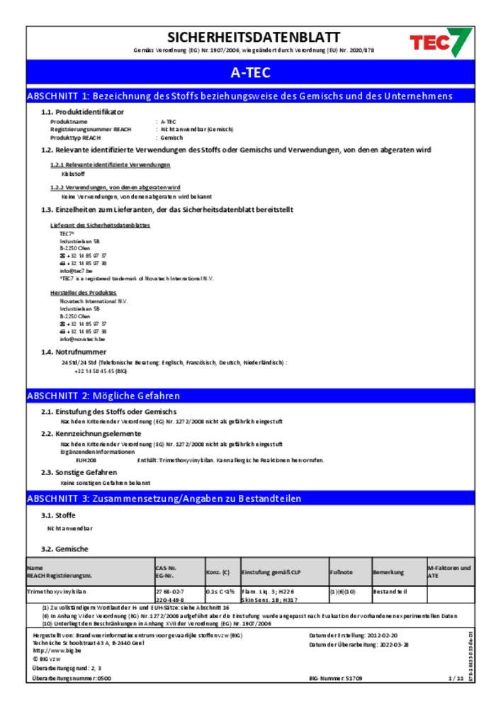 TEC7 535206217 A-Tec w Montagekleber