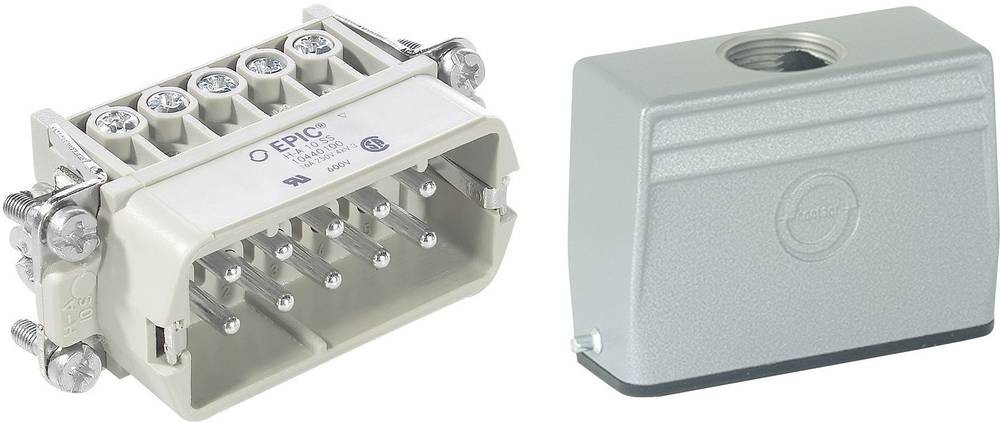 LAPP Steckverbinder-Set EPIC KIT H-A 10 75009625 10 + PE Schrauben 1