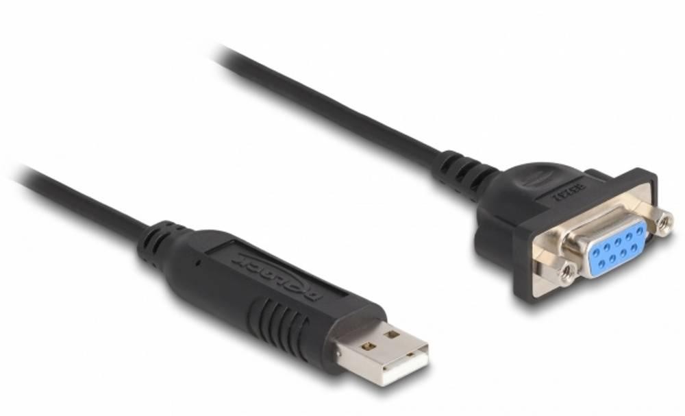 Delock USB 2.0 Adapter [1x USB 2.0 Stecker A - 1x Seriell (9pol.)]