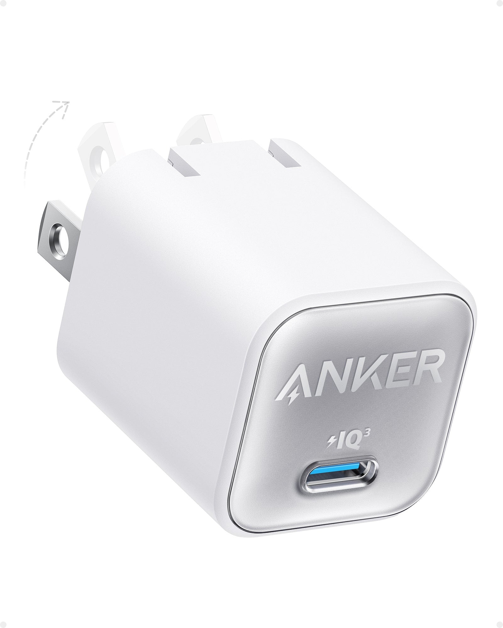 Anker 511 Nano 3 Universel Blanc Secteur Charge rapide Intérieure -